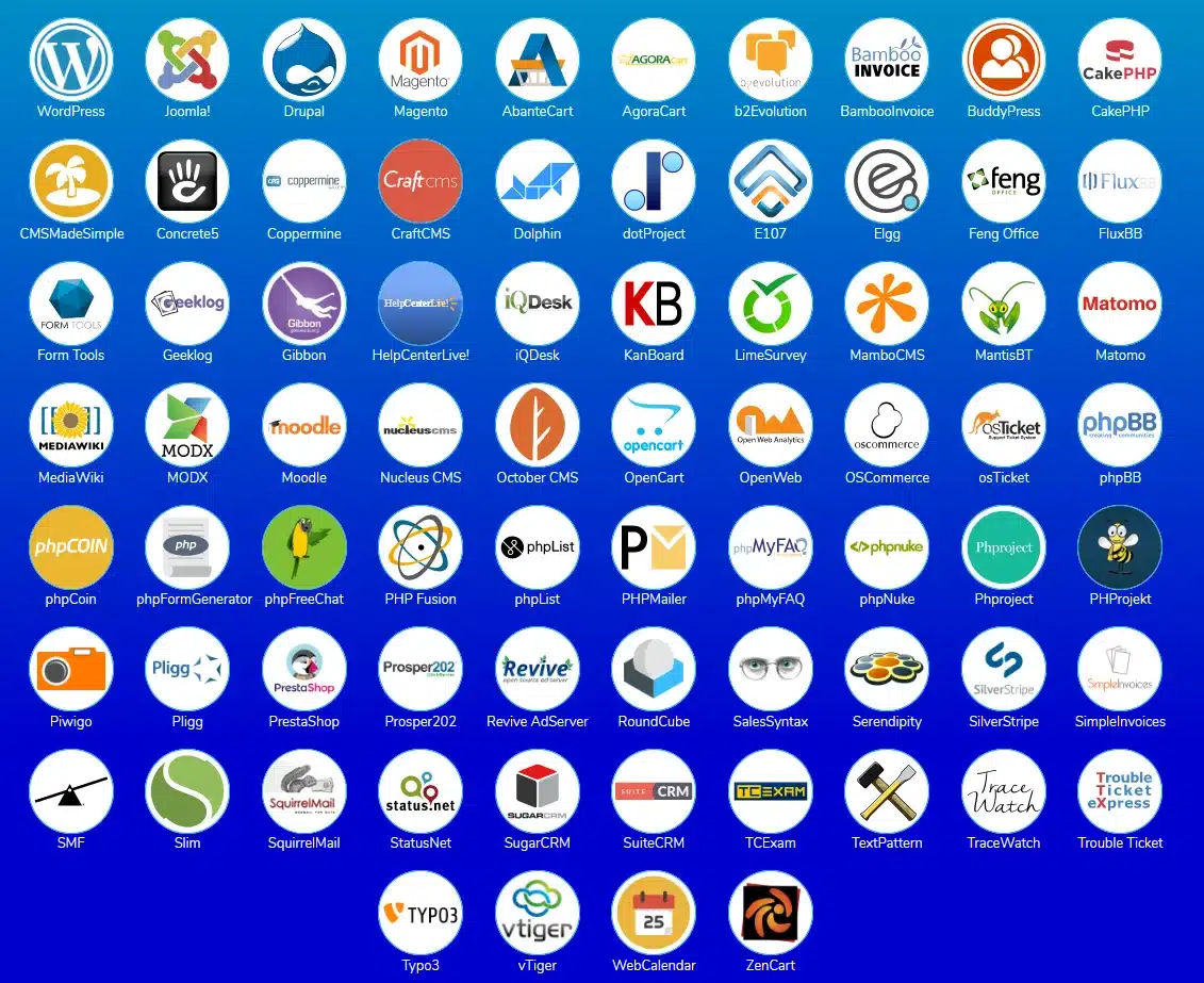 70 one click apps