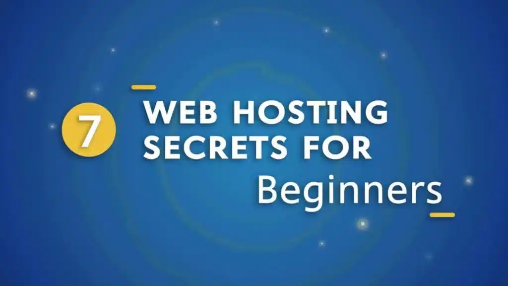 Easy web hosting - 7 web hosting secrets for beginners - hostcookie. Com